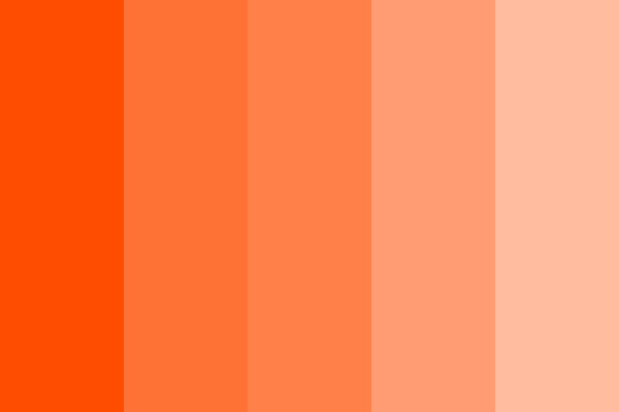 رنگ نارنجی سوخته